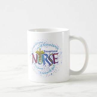 Motto der Krankenschwester Tasse