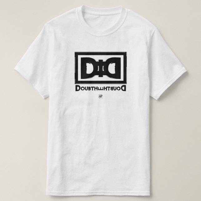 Motto der Verschwörungstheorie: Zweifel T-Shirt (Design vorne)