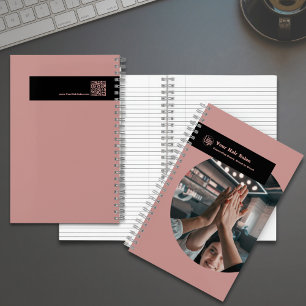 Motto für das coole Team Image Hair Stylist-Logo Notizbuch