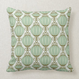 Motton Blaues Muster Kissen