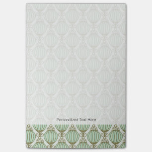 Motton-Blue-Muster Post-it Klebezettel
