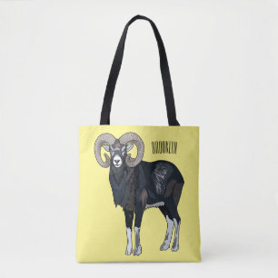 Mouflon-Cartoon