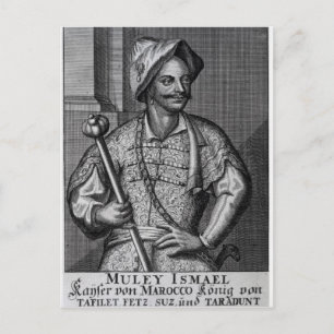 Moulay Ismail Ibn Sharif, 1719 Postkarte