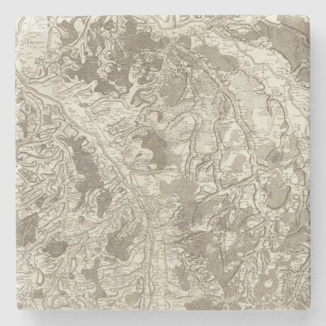 Moulins Steinuntersetzer (Vorderseite)