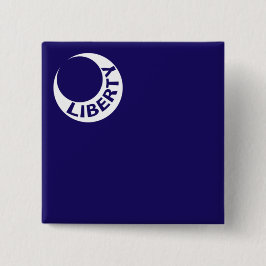Moultrie Flag (Liberty) (Amerikanische Geschichte) Button
