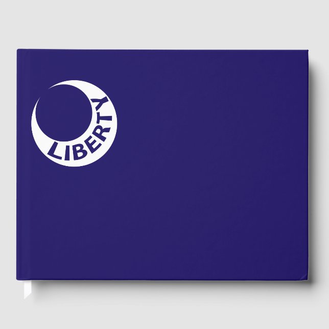 Moultrie Flag (Liberty) (Amerikanische Geschichte) Gästebuch (Vorderseite)