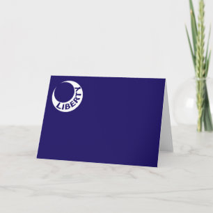 Moultrie Flag (Liberty) (Amerikanische Geschichte) Karte