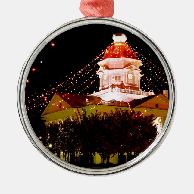 MOULTRIE, GEORGIA SILBERNES ORNAMENT (Vorne)