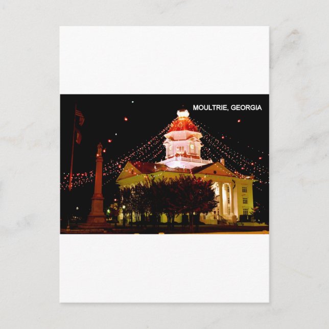 MOULTRIE, GEORGIEN POSTKARTE (Vorderseite)