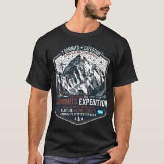 Mount Aconcagua 7 Gipfel Expeditionen T-Shirt