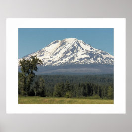 Mount Adams fotografische Landschaft Poster