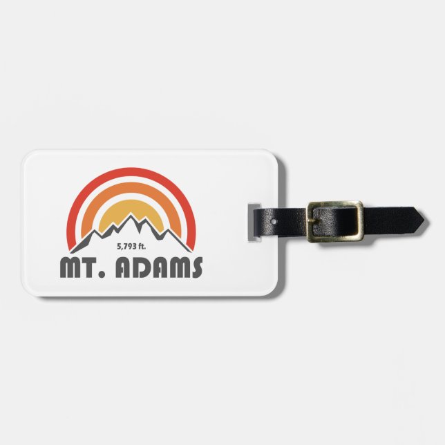 Mount Adams New Hampshire Gepäckanhänger (Vorderseite horizontal)