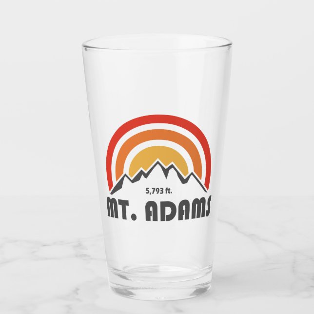 Mount Adams New Hampshire Glas (Vorderseite)