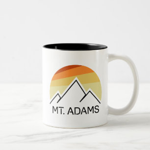 Mount Adams New Hampshire Retro Zweifarbige Tasse