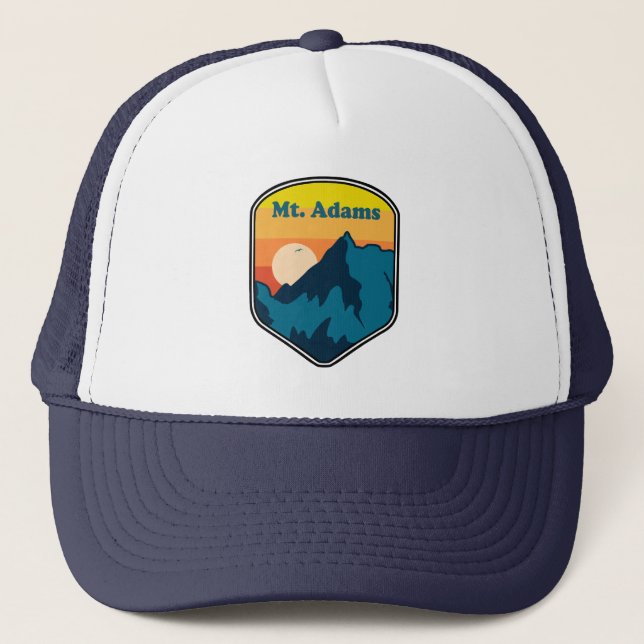 Mount Adams New Hampshire Sunrise Truckerkappe (Vorderseite)