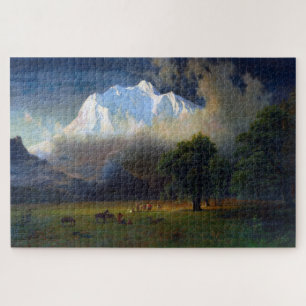 Mount Adams, Washington, Albert Bierstadt Puzzle
