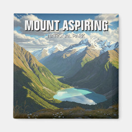 Mount Aspiring Nationalpark Neuseeland Reisen Magnet