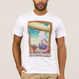 Mount Assiniboine Blimp Urlaubsposter T-Shirt