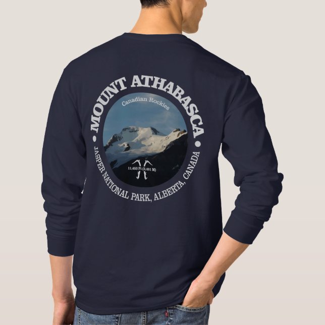 Mount Athabasca T-Shirt (Rückseite)