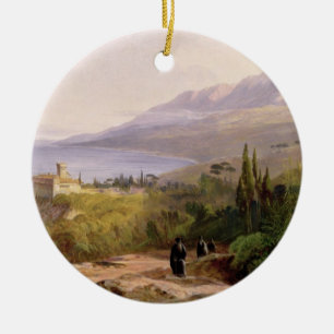 Mount Athos und das Kloster von Stavroniketes, 18 Keramik Ornament
