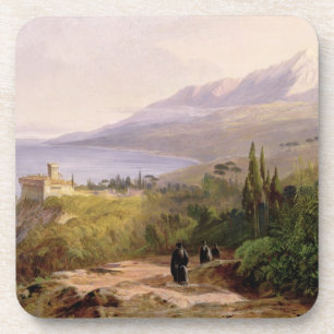 Mount Athos und das Kloster von Stavroniketes, 18 Untersetzer