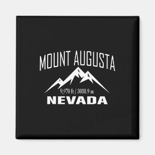 Mount Augusta Nevada Klettergipfel Club Outdoor Magnet