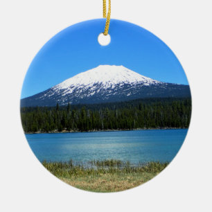 Mount Bachelor, OR Keramik Ornament