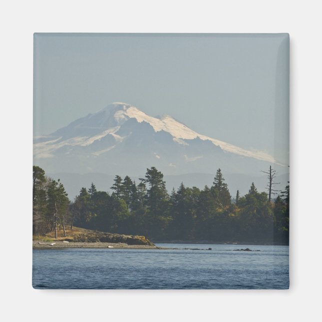 Mount Baker dominiert Landschaft Magnet (Vorne)