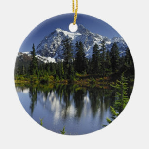 Mount Baker-Snoqualmie-Nationalwald Keramikornament