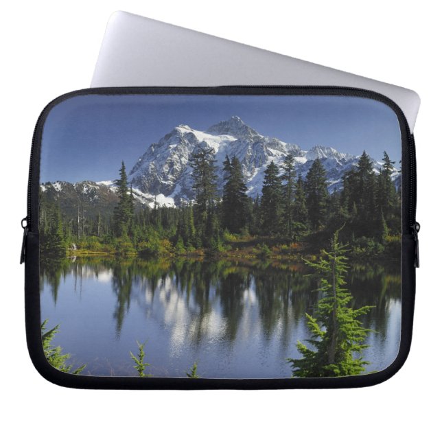 Mount Baker-Snoqualmie-Nationalwald Laptopschutzhülle (Vorderseite)