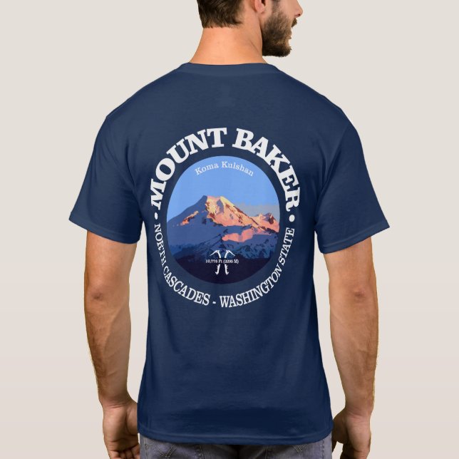Mount Baker T-Shirt (Rückseite)