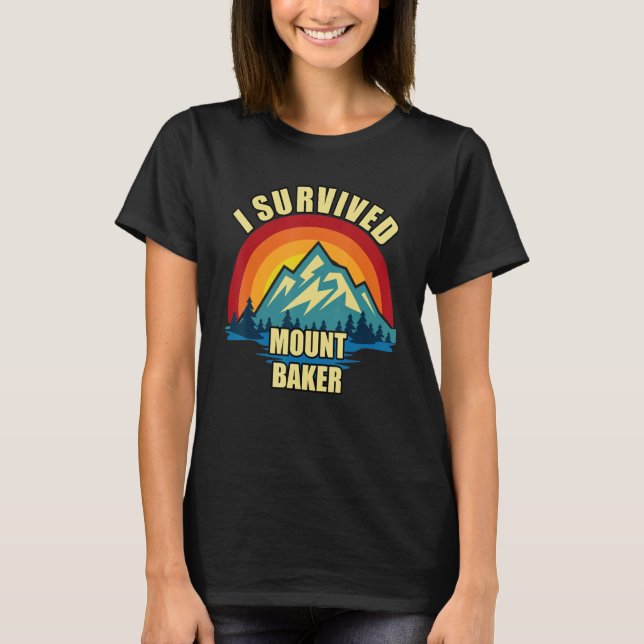 Mount Baker Wandern T-Shirt (Vorderseite)