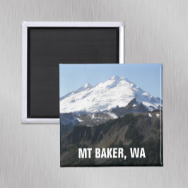 Mount Baker, Washington Foto Magnet