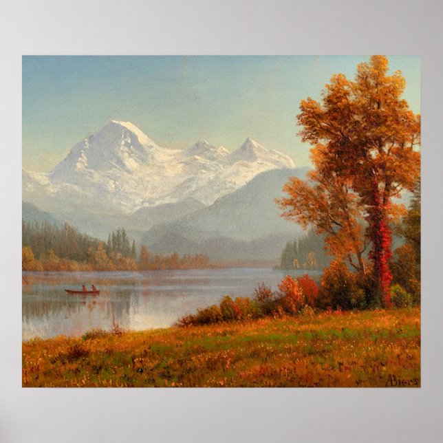 Mount Baker, Washington, Kunst, Poster (Vorne)