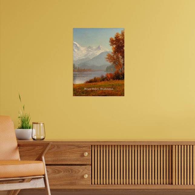 Mount Baker, Washington, Kunst, Poster (Wohnzimmer 2)