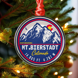 Mount Bierstadt - Colorado 14ers fourteener Ornament Aus Metall
