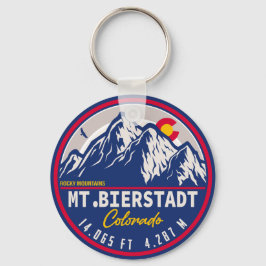 Mount Bierstadt - Colorado 14ers fourteener Schlüsselanhänger