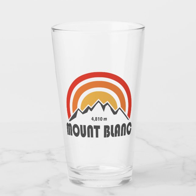 Mount Blanc Glas (Vorderseite)