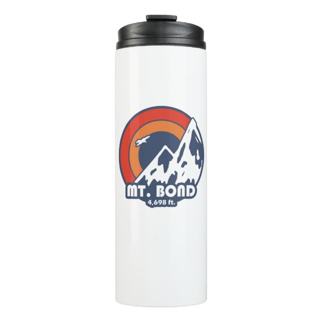 Mount Bond New Hampshire Sun Eagle Thermosbecher (Vorderseite)