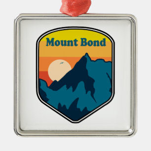 Mount Bond New Hampshire Sunrise Ornament Aus Metall