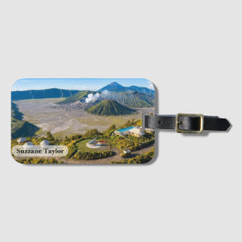 Mount Bromo Aerial Volcano Luxury  Gepäckanhänger