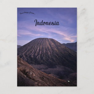 Mount Bromo East Java Indonesien Postkarte