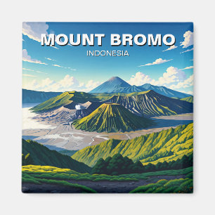 Mount Bromo Indonesia Travel Magnet