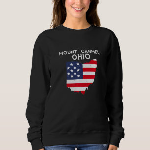 Mount Carmel Ohio USA Bundesstaat Amerika Reisen O Sweatshirt
