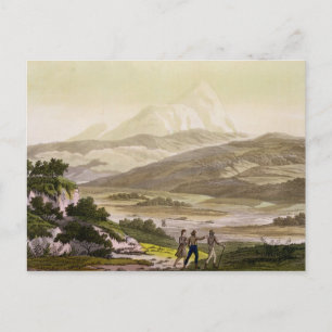 Mount Cayambe, Ecuador, aus "Le Costume Ancien et Postkarte