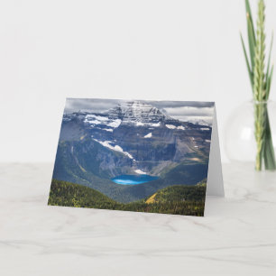 Mount Chapman & Lake Wurdeman Karte