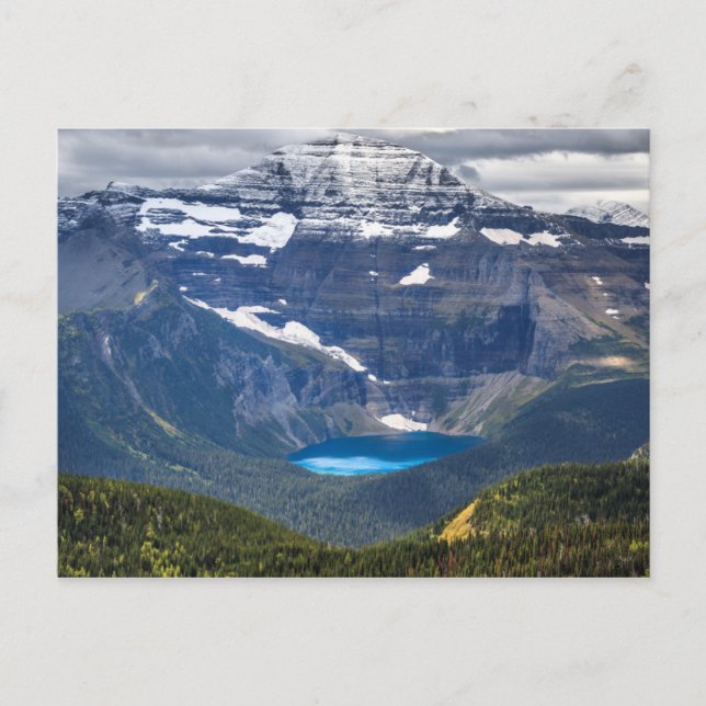 Mount Chapman & Lake Wurdeman Postkarte (Vorderseite)