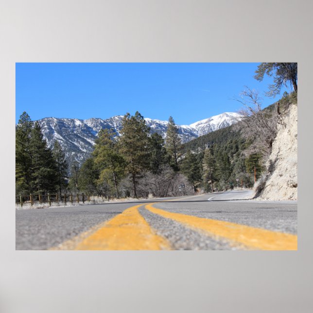 Mount Charleston Kyle Canyon Nevada Poster (Vorne)