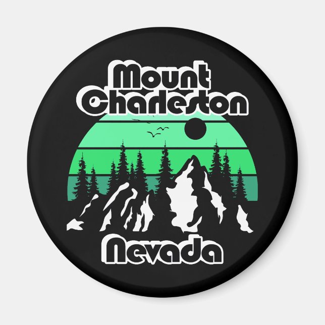 Mount Charleston Nevada Magnet (Vorne)