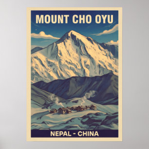 Mount Cho Oyu Nepal-China V01 Poster
